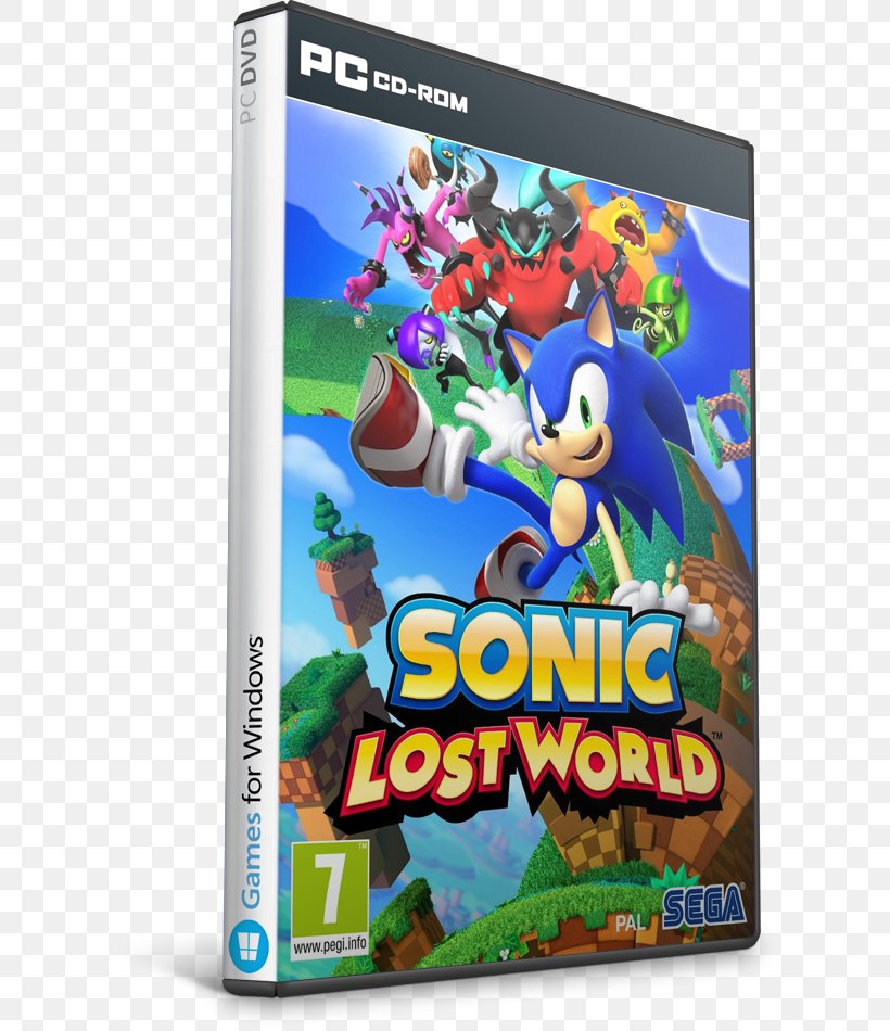 Sonic Lost World Sonic The Hedgehog Sonic Adventure 2 PC Game Sonic & All-Stars Racing Transformed, PNG, 619x950px, Sonic Lost World, Game, Pc Game, Personal Computer, Software Download Free