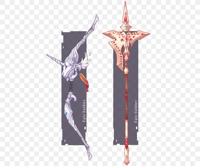 Sword Weapon Epic Battle Fantasy 4 Bow And Arrow, PNG, 446x679px, Sword, Battle Axe, Body Armor, Bow, Bow And Arrow Download Free