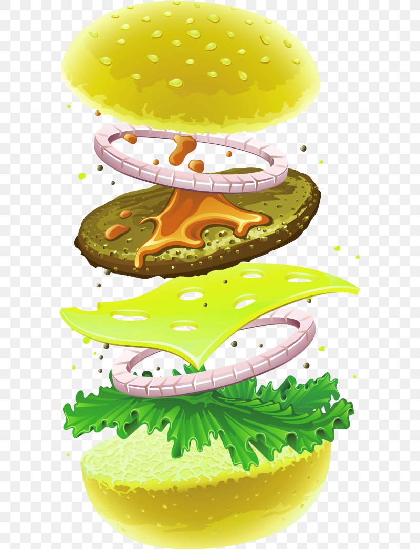 Hamburger Cheeseburger Fast Food Chicken Sandwich Veggie Burger, PNG, 586x1072px, Hamburger, Bread, Bun, Cheese, Cheeseburger Download Free