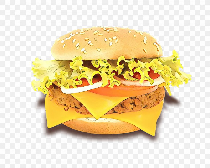 Hamburger, PNG, 2000x1600px, Cartoon, Breakfast Sandwich, Bun, Cheeseburger, Dish Download Free