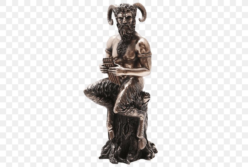 The Rush Of Green Pan Greek Mythology Horned God Faun, PNG, 555x555px, Rush Of Green, Bronze, Bronze Sculpture, Cernunnos, Classical Sculpture Download Free