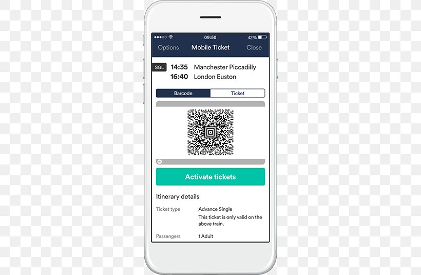 Trainline Electronic Ticket Train Ticket PNG 555x535px Train