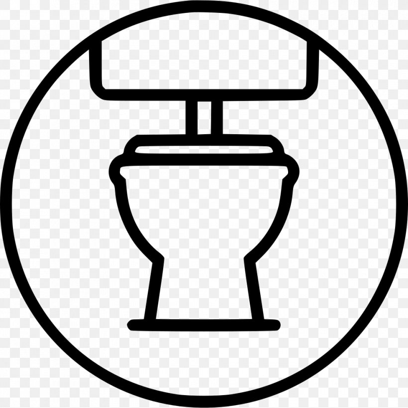 Clip Art Sanitation Symbol Toilet, PNG, 980x982px, Sanitation, Area, Bathroom, Black And White, Cleaning Download Free