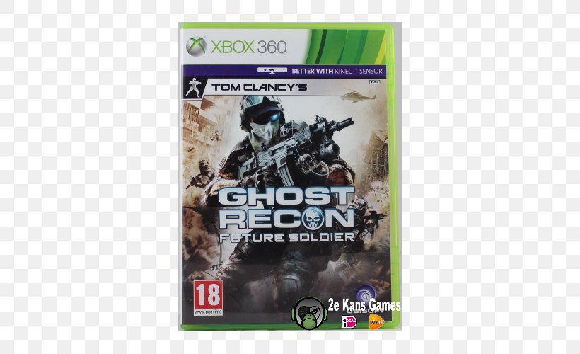 Tom Clancy's Ghost Recon: Future Soldier Tom Clancy's Ghost Recon Wildlands Tom Clancy's Ghost Recon Advanced Warfighter Xbox 360 Tom Clancy's Rainbow 6: Patriots, PNG, 500x500px, Xbox 360, Electronic Device, Pc Game, Playstation 4, Red Storm Entertainment Download Free