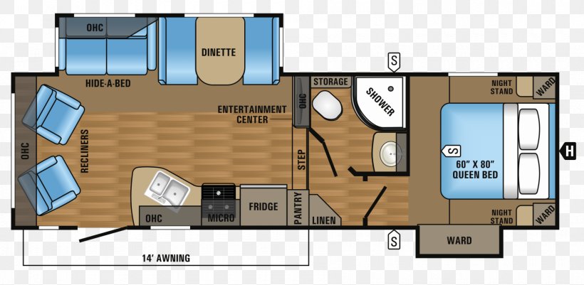 Floor Plan Jayco, Inc. Caravan Fifth Wheel Coupling, PNG, 1800x882px, Floor Plan, Area, Bedroom, Campervans, Caravan Download Free