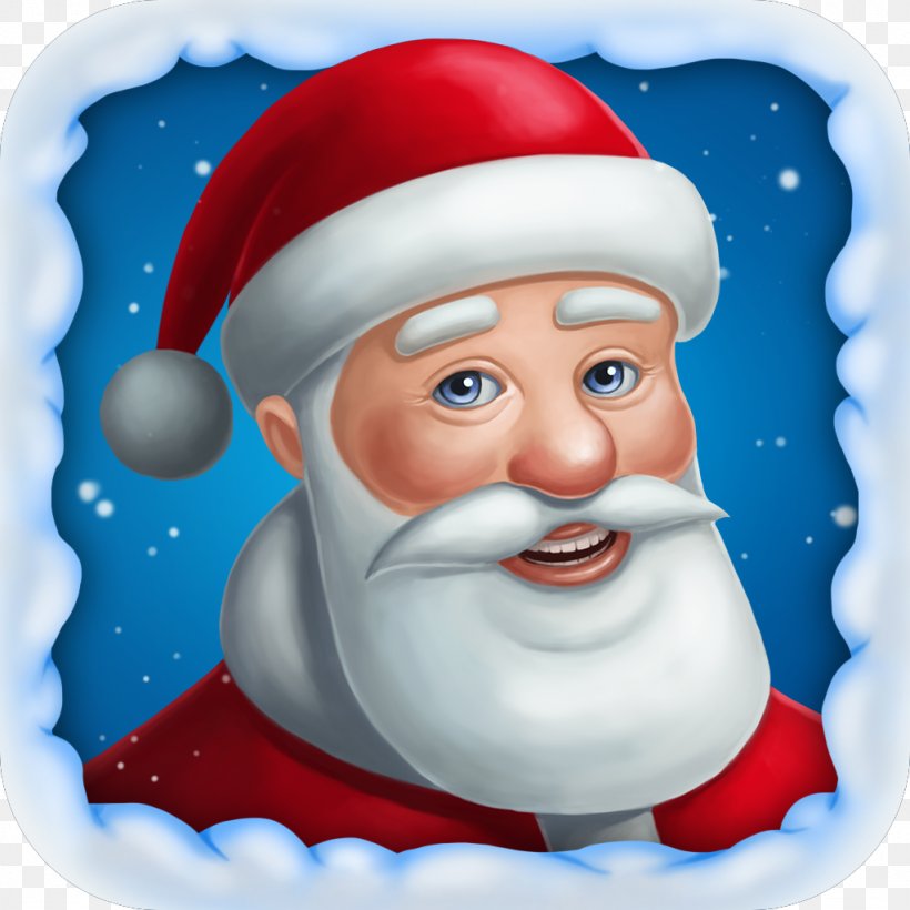 Santa Claus Christmas Ornament Facial Hair, PNG, 1024x1024px, Santa Claus, Cartoon, Character, Christmas, Christmas Ornament Download Free