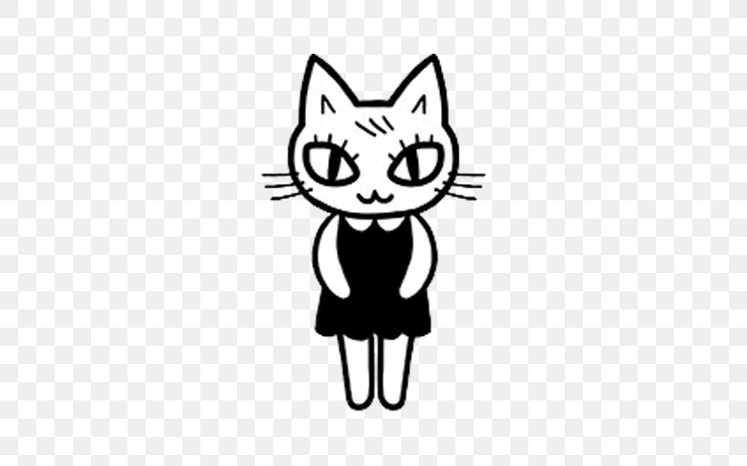 Whiskers Kitten Cat Clip Art /m/02csf, PNG, 512x512px, Whiskers, Artwork, Black, Black And White, Carnivoran Download Free