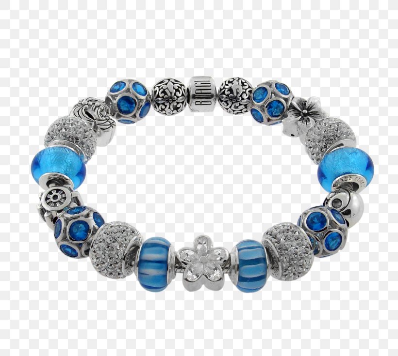 Bracelet Bead Silver Jewellery Pandora, PNG, 774x735px, Bracelet, Bead, Bling Bling, Blue, Body Jewelry Download Free