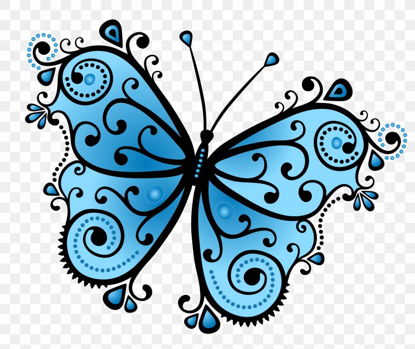 Butterfly Drawing Wallpaper, PNG, 2586x2174px, Butterfly, Blue, Brush Footed Butterfly, Butterflies And Moths, Color Download Free