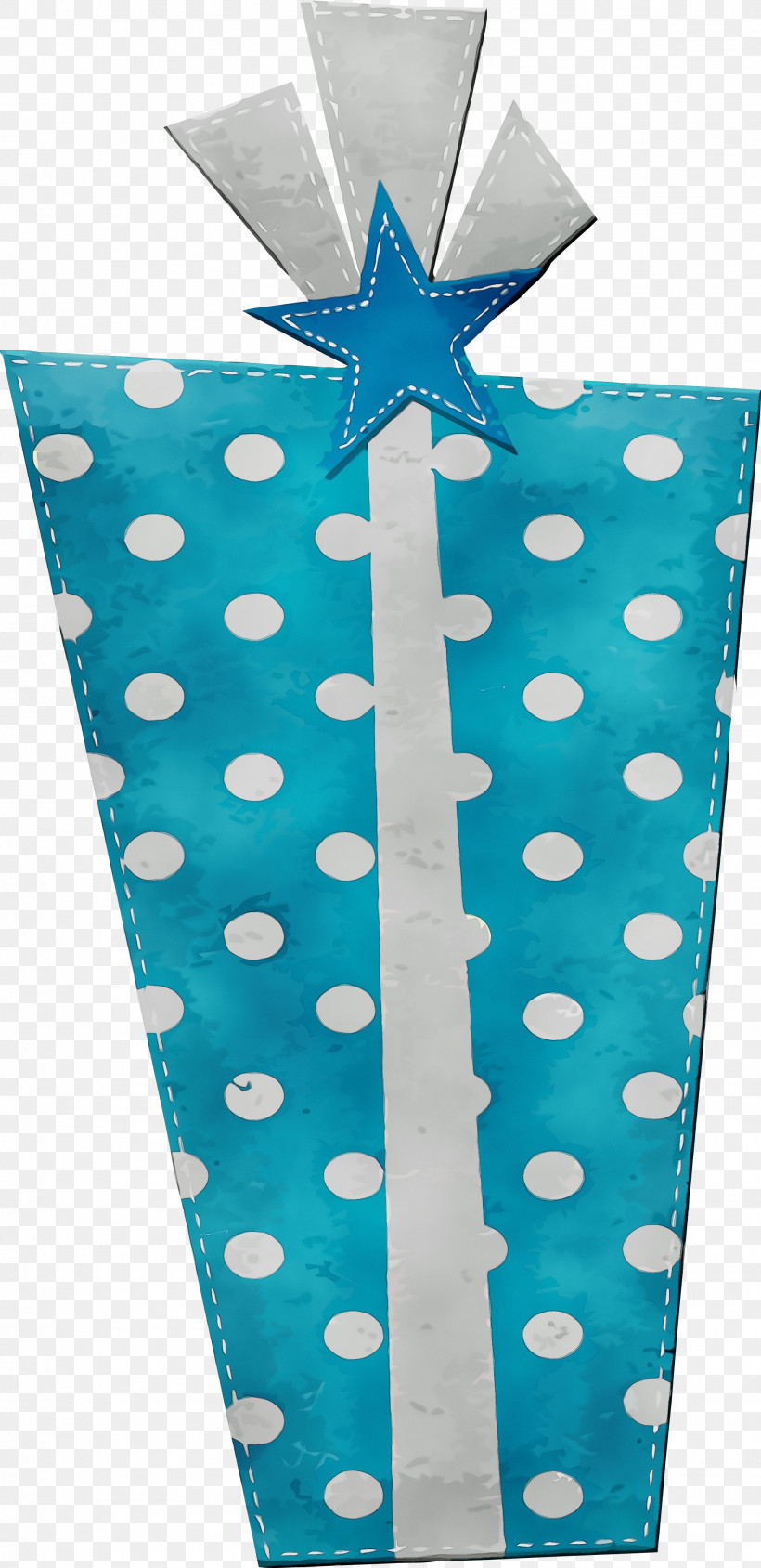 Polka Dot, PNG, 1931x3976px, Happy New Year Gift, Aqua, Blue, Gift Wrapping, New Year Gifts Download Free