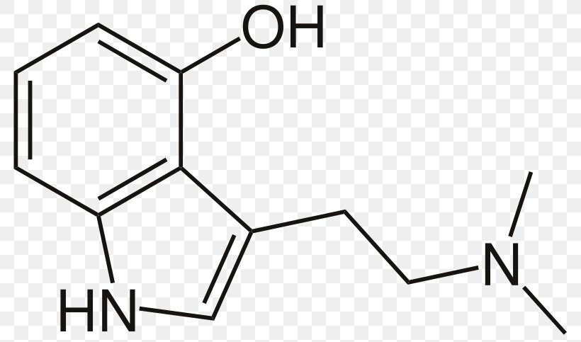 Psilocin Psilocybin Inocybe Aeruginascens N,N-Dimethyltryptamine Lysergic Acid Diethylamide, PNG, 800x483px, Psilocin, Area, Black, Black And White, Chemical Compound Download Free
