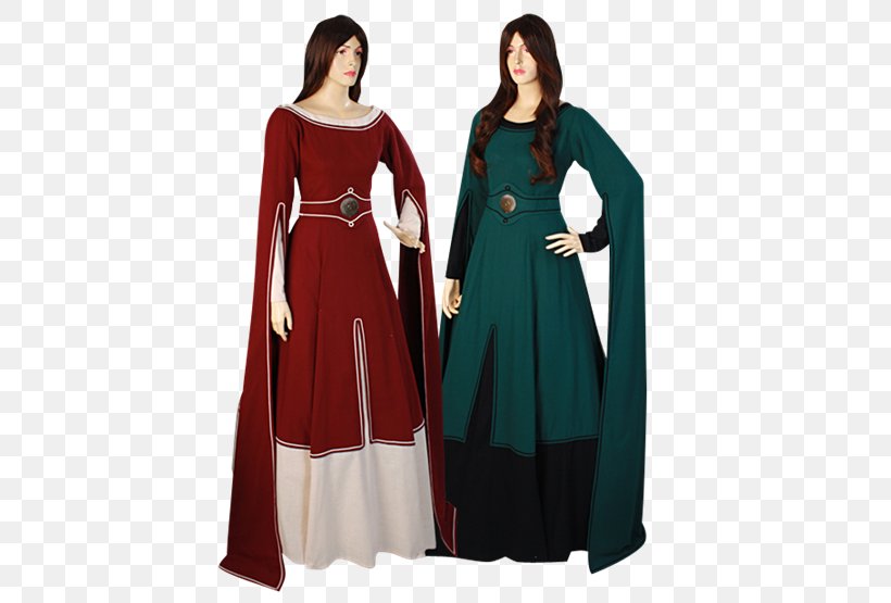 Robe Middle Ages English Medieval Clothing Sleeve Dress, PNG, 555x555px, Robe, Blouse, Clothing, Costume, Dress Download Free