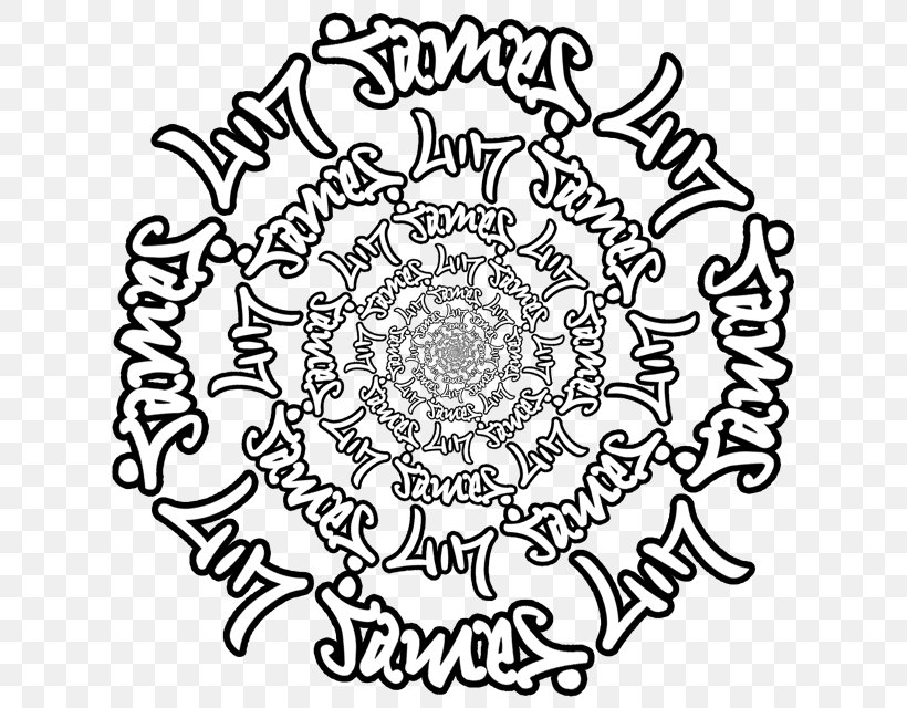 Doily Circle White Point Line Art, PNG, 640x640px, Doily, Ambigram, Area, Black And White, Flower Download Free