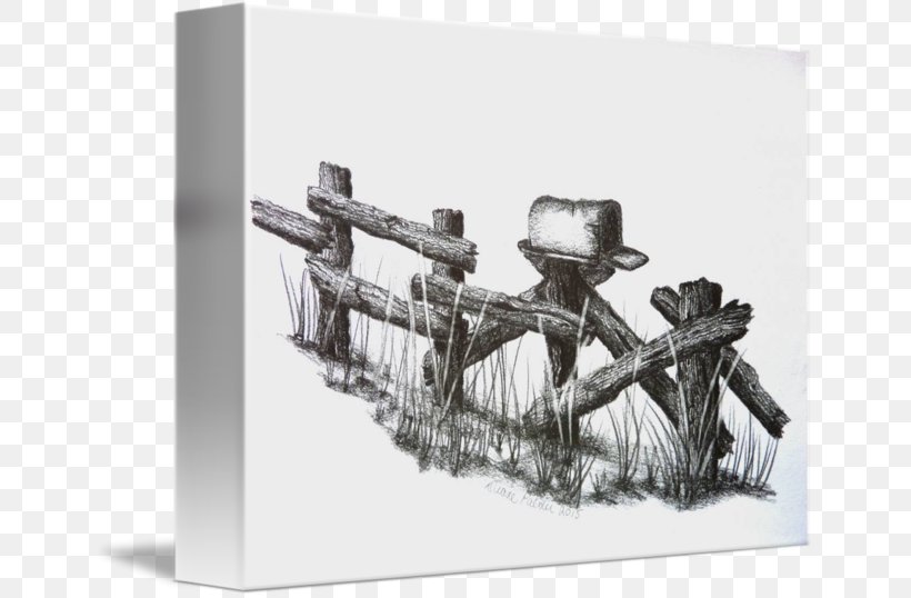 Drawing Split-rail Fence Pencil Sketch, PNG, 650x538px, Drawing, Black And White, Brush, Chainlink Fencing, Fence Download Free