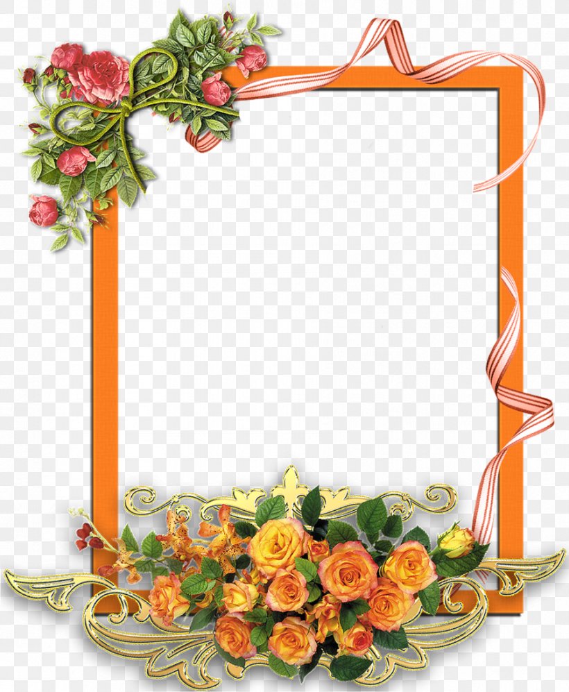 Watercolor Flowers Frame, PNG, 901x1096px, Picture Frames, Cut Flowers, Drawing, Floral Design, Flower Download Free