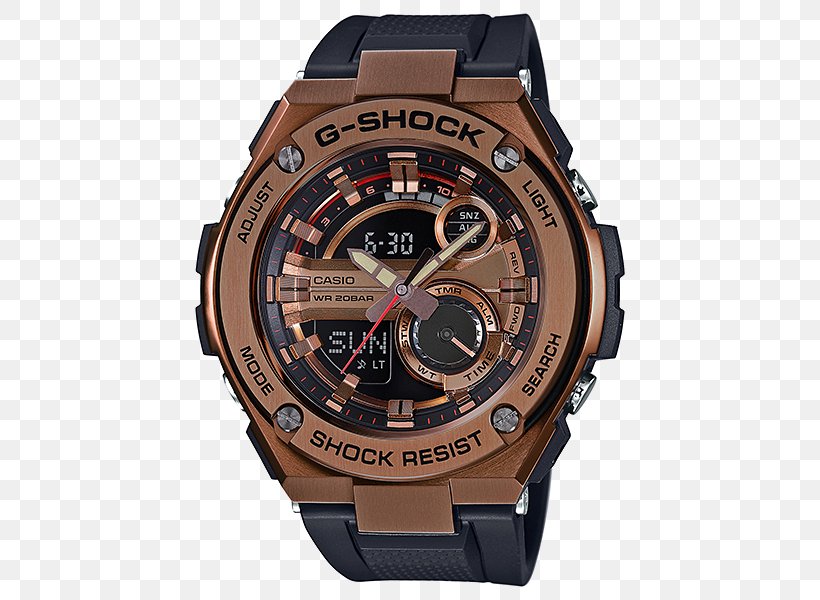 Shock-resistant Watch G-Shock Casio Water Resistant Mark, PNG, 500x600px, Watch, Brand, Brown, Casio, Chronograph Download Free