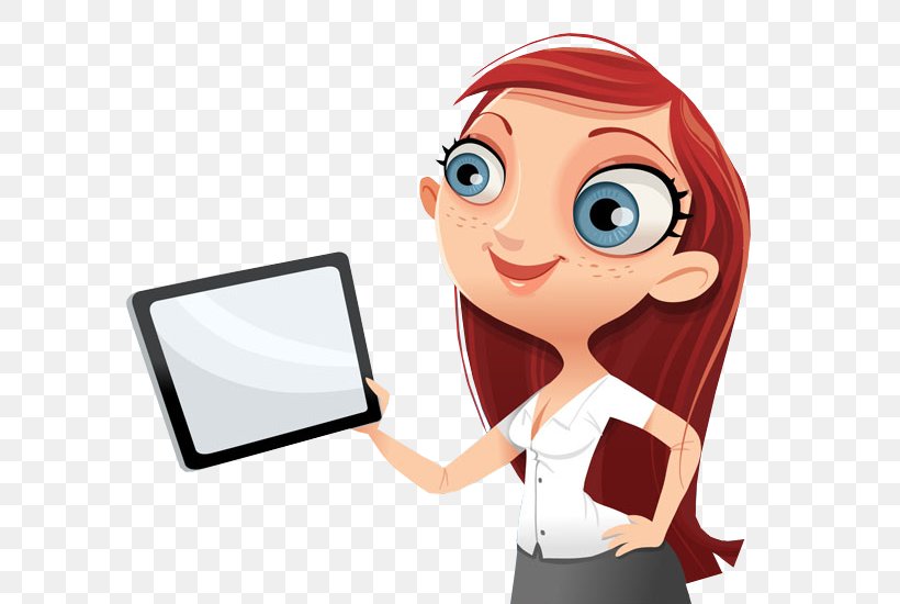 Tablet Computers Laptop Cartoon, PNG, 610x550px, Watercolor, Cartoon, Flower, Frame, Heart Download Free