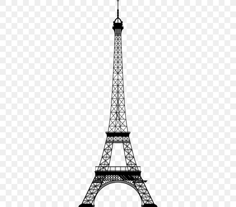 Eiffel Tower Drum Tower Of Xi'an Champ De Mars, PNG, 360x720px, Eiffel Tower, Black And White, Champ De Mars, Drawing, Landmark Download Free