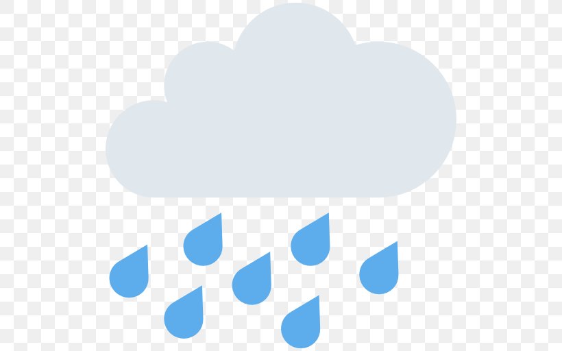 Emoji Cloud Rain Sky, PNG, 512x512px, Emoji, Blue, Brand, Business, Cloud Download Free