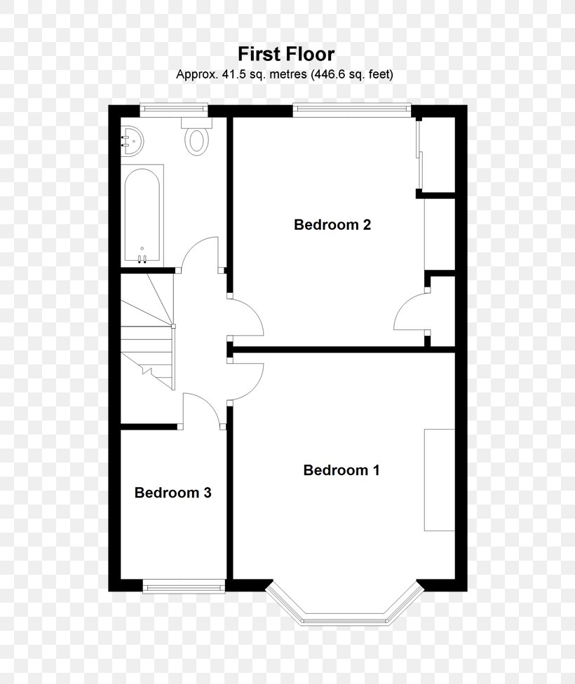Floor Plan Hassocks House Storey Bedroom, PNG, 520x976px, Floor Plan, Area, Bedroom, Black And White, Cottage Download Free