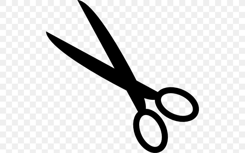 Scissors Silhouette Hair-cutting Shears, PNG, 512x512px, Scissors, Black And White, Haircutting Shears, Photography, Silhouette Download Free