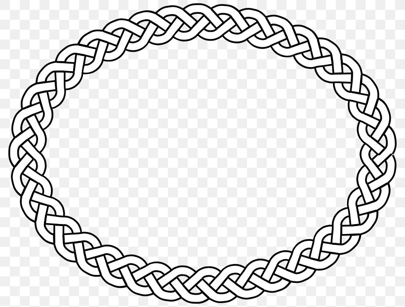 Borders And Frames Celtic Knot Celts Celtic Art Clip Art, PNG, 800x622px, Borders And Frames, Area, Art, Black And White, Braid Download Free