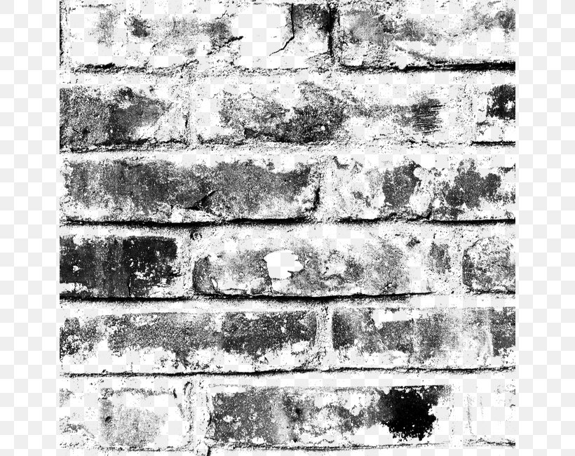 Brick Stone Wall Download, PNG, 650x650px, Brick, Black And White, Brickwork, Brush, Coreldraw Download Free