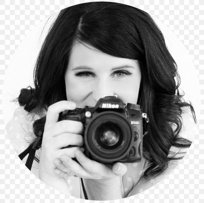 Camera Lens Portrait Photography, PNG, 854x850px, Camera Lens, Black And White, Brown Hair, Camera, Closeup Download Free