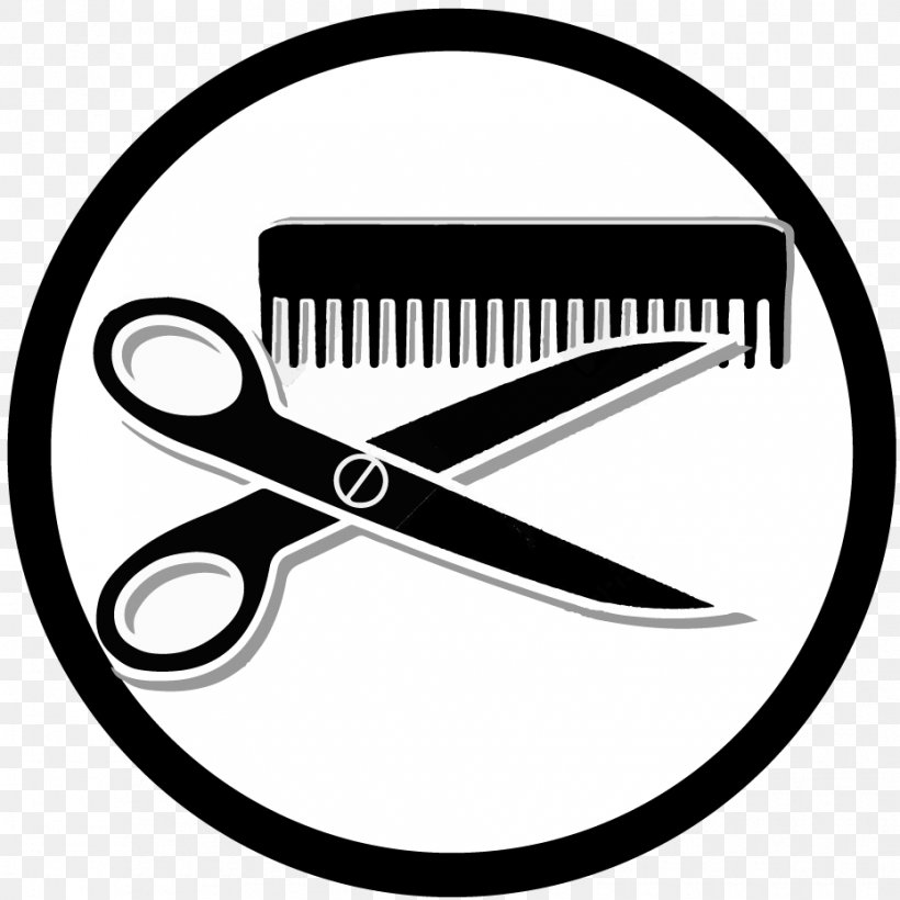 Comb Hairdresser Beauty Parlour Hairstyle Clip Art, PNG, 930x930px, Comb, Barber, Beauty Parlour, Black And White, Hair Download Free
