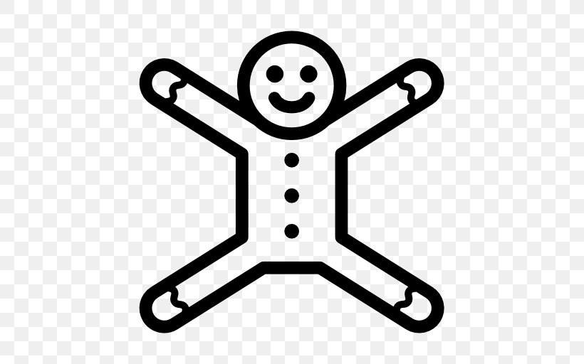Gingerbread Man Biscuits, PNG, 512x512px, Gingerbread Man, Biscuit, Biscuits, Black And White, Christmas Download Free