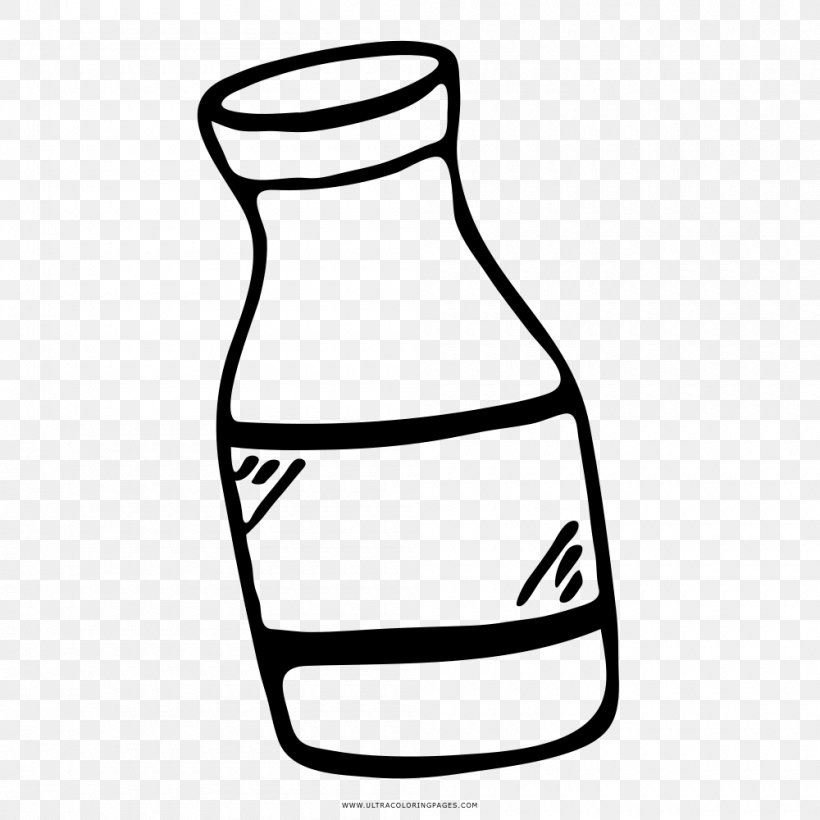 Drawing Coloring Book Black And White Liquid Bottle, PNG, 1000x1000px, Drawing, Area, Black And White, Bottle, Coloring Book Download Free