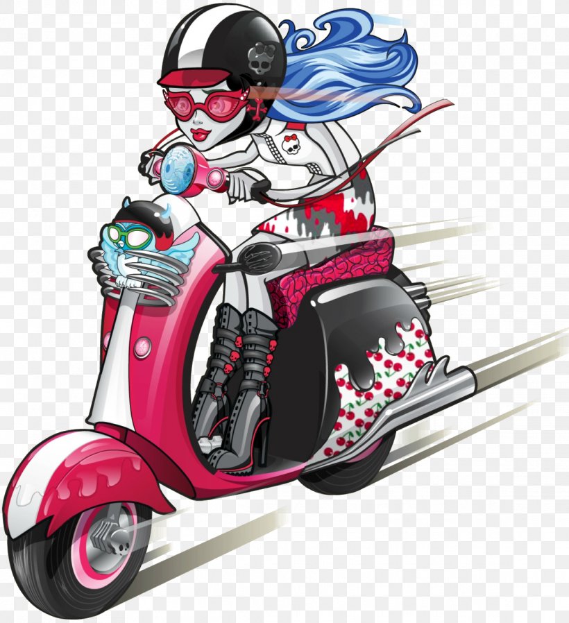 Scooter Motorcycle Accessories Vespa Monster High, PNG, 1143x1252px, Scooter, Automotive Design, Barbie, Character, Fictional Character Download Free
