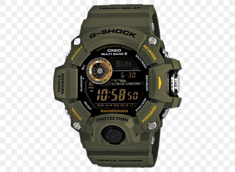 Master Of G G-Shock Shock-resistant Watch Casio, PNG, 600x600px, Master Of G, Brand, Casio, Casio Gshock Frogman, Casio Wave Ceptor Download Free