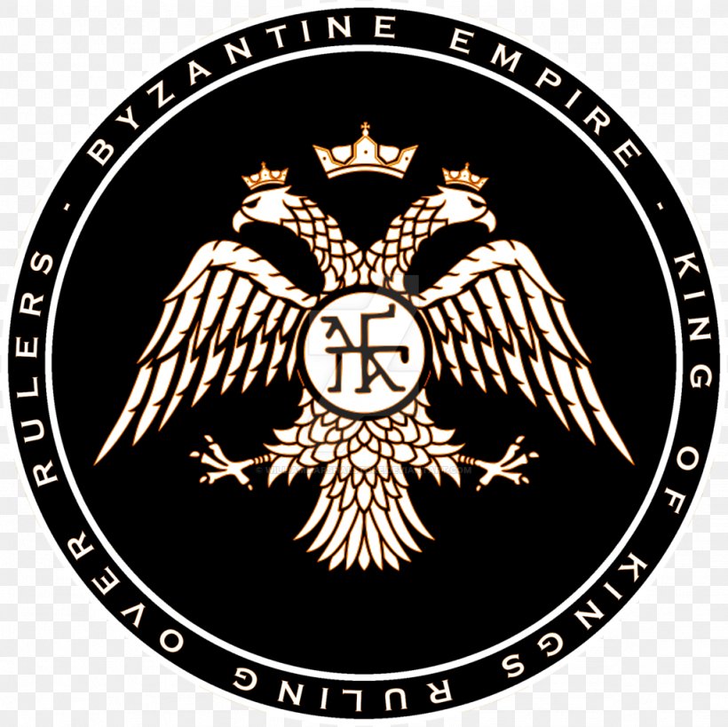 Byzantine Empire Roman Empire Double-headed Eagle Palaiologos Serbian Empire, PNG, 1024x1023px, Byzantine Empire, Autokrator, Badge, Basileus, Brand Download Free