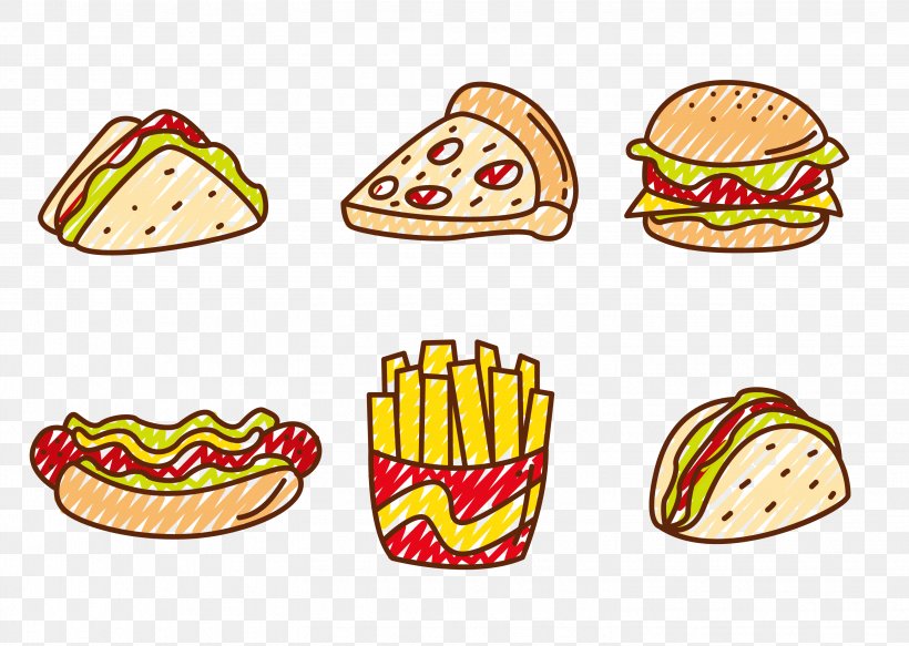 Fast Food Hamburger Pizza Hot Dog Club Sandwich, PNG, 3044x2167px, Fast Food, Club Sandwich, Dish, Drink, Food Download Free