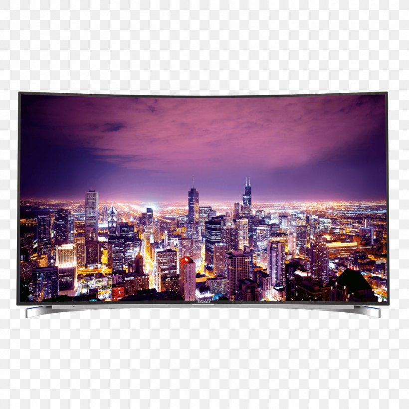 Grundig 4K Resolution LED-backlit LCD High-definition Television 1080p, PNG, 960x960px, 4k Resolution, Grundig, City, Cityscape, Consumer Electronics Download Free