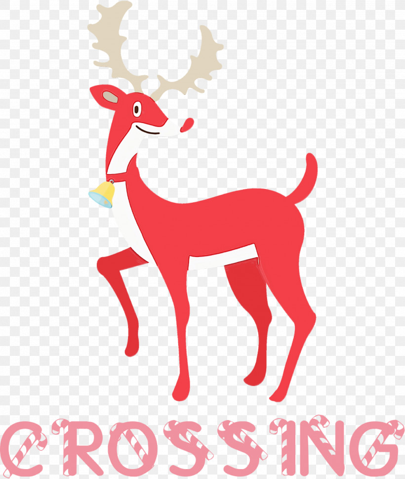 Santa Claus, PNG, 2538x3000px, Deer Crossing, Antler, Christmas Day, Ded Moroz, Deer Download Free