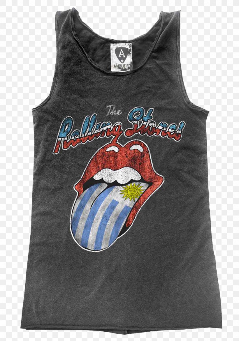 T-shirt Sleeveless Shirt Rocks Off The Rolling Stones IPad, PNG, 1000x1429px, Watercolor, Cartoon, Flower, Frame, Heart Download Free