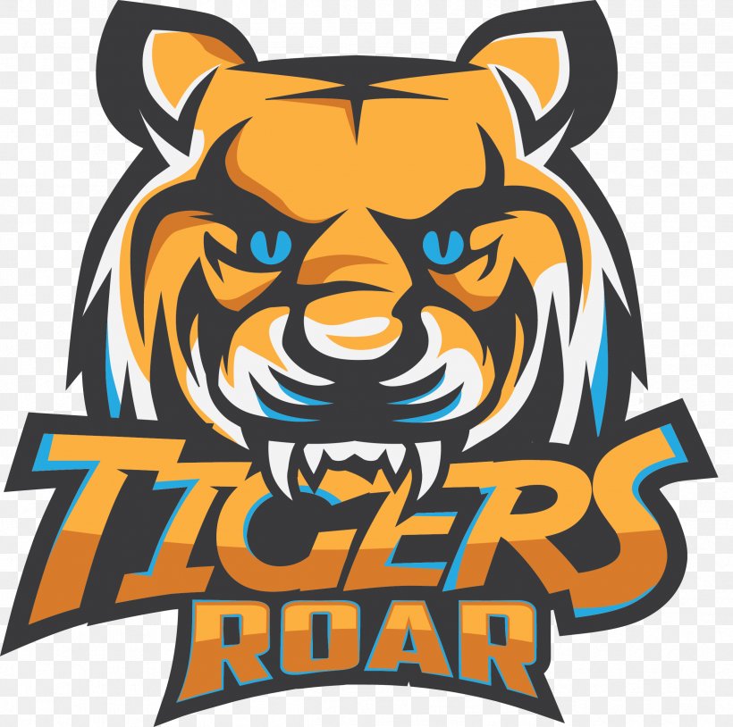 Tiger Roar Logo Clip Art, PNG, 2399x2384px, Tiger, Big Cat, Big Cats, Brand, Carnivoran Download Free