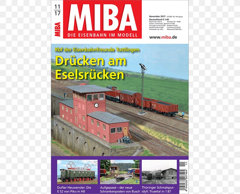 MIBA Modelspoormagazine Railroad Rail Transport Modelling, PNG, 665x665px, 2015, 2016, 2017, 2018, Magazine Download Free
