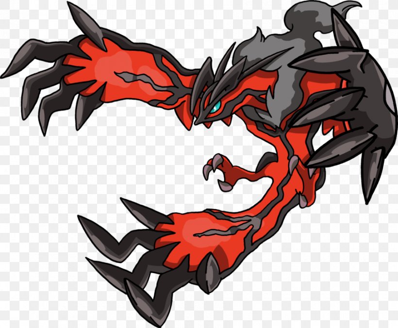 Pokémon X And Y Xerneas And Yveltal Rayquaza Xerneas Et Yveltal, PNG, 900x742px, Xerneas And Yveltal, Art, Claw, Decapoda, Demon Download Free