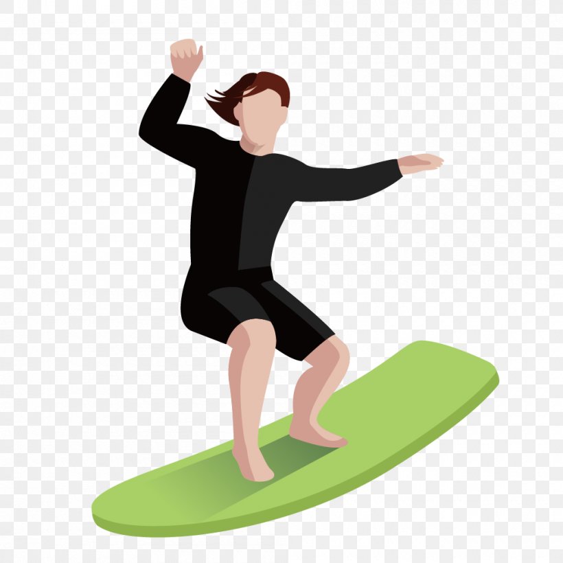Vector Graphics Clip Art Water Skiing Illustration, PNG, 1000x1000px, Water Skiing, Balance, Hand, Joint, Physical Fitness Download Free