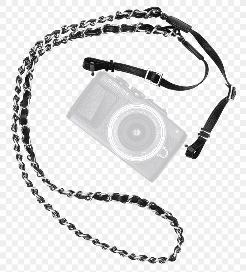 Camera Olympus Corporation Olympus Necklace Strap Be My Rockstar Hardware/Electronic Olympus Clutch Be My Rockstar Tasche/Bag/Case Olympus Handstrap, PNG, 1087x1200px, 16 Mp, Camera, Black, Chain, Fashion Accessory Download Free