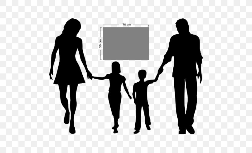 Clip Art Silhouette Vector Graphics, PNG, 500x500px, Silhouette, Blackandwhite, Brother, Child, Collaboration Download Free