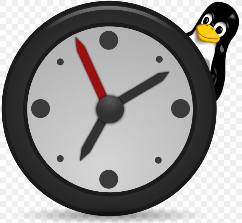 Linux Network Time Protocol Clock Clip Art, PNG, 836x769px, Linux, Alarm Clock, Clock, Computer, Computer Servers Download Free