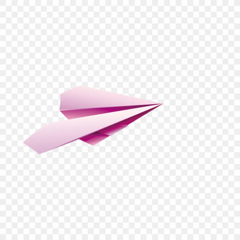 Paper Plane Airplane Pink, PNG, 1000x1000px, Paper, Airplane, Color, Designer, Gratis Download Free