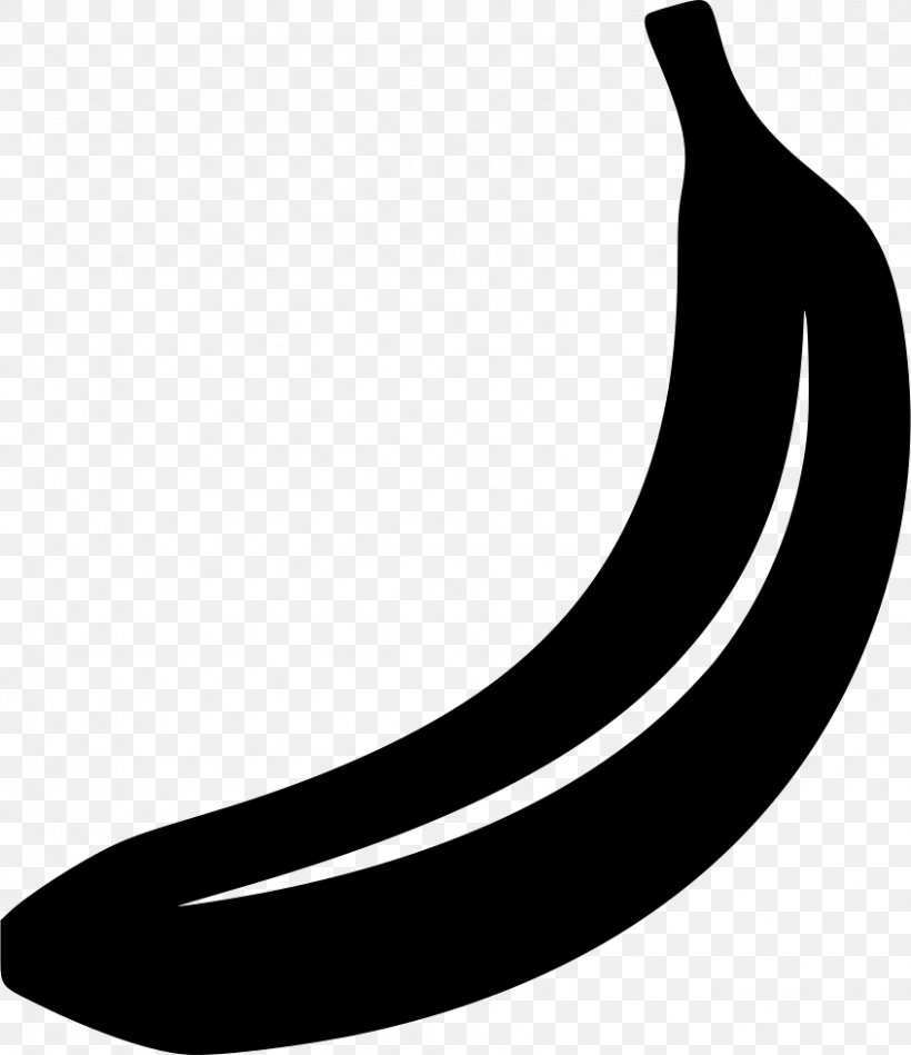 Clip Art Image, PNG, 846x980px, Banana, Black, Black And White, Black M, Com Download Free