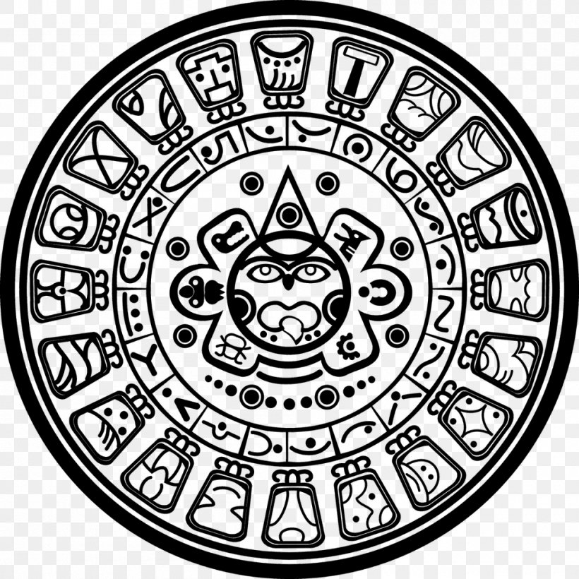 Calendar Cartoon, PNG, 1000x1000px, Maya Calendar, Ancient Maya Art, Aztec Calendar, Calendar, Civilization Download Free
