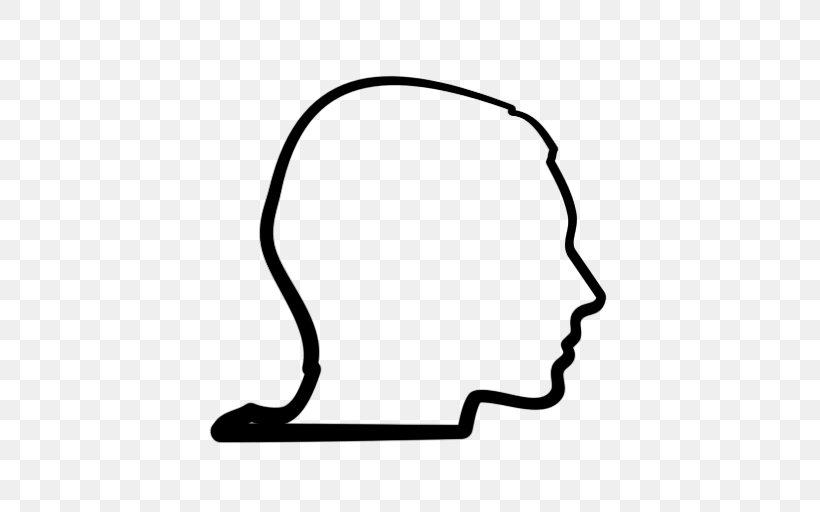 Human Head Clip Art, PNG, 512x512px, Human Head, Area, Avatar, Black, Black And White Download Free