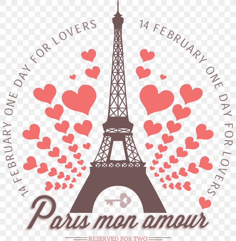 Eiffel Tower Image Vector Graphics, PNG, 1858x1898px, Eiffel Tower, Art, Christmas Decoration, Christmas Ornament, Heart Download Free